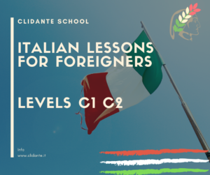 Cover for blog article about Italian Language level c1 c2