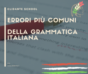 Copertina blog errori più comuni della gramamtica italiana