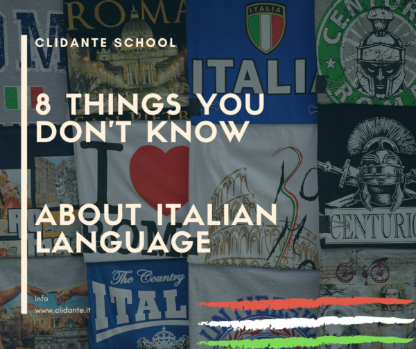 Things about Italian language