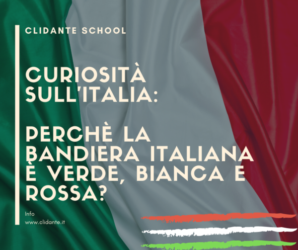 Perché la bandiera italiana çe bianca verde e rossa