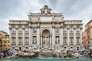 Trevi Fountain in Rome