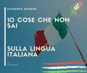 blog 10 cose sulla lingua italiana che non conosci