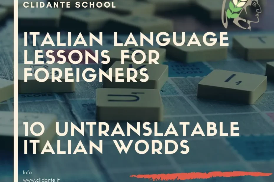 Blog article 10 unstranslatable italioan words