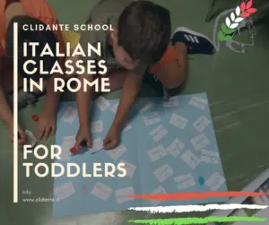 BLog cover italian for toddlers in Rome