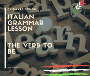 Blog free italian grammar lesson verb "essere"