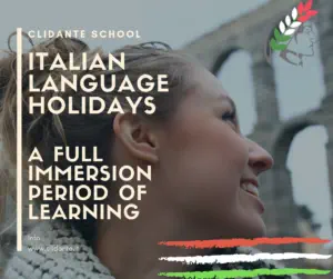 Blog article Italian language holidays in Italy