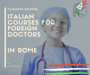 BLog cover italian language courses for foreign doctors