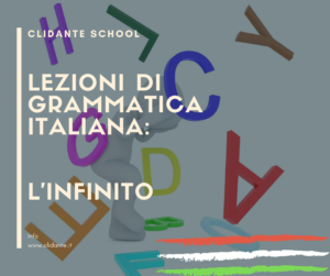articolo blog grammatica italiana l'infinito