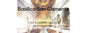 Article blog visits to guided san clemente roma