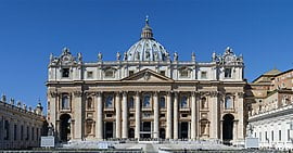 Walking around Rome:San Peter Cathedral 