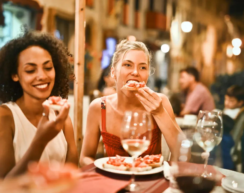 Food in Rome, having fun while learning italian