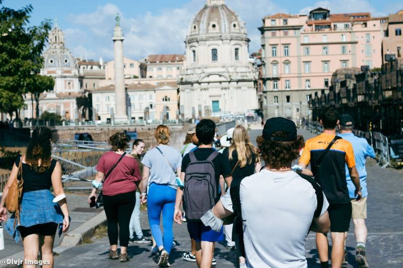 Leisure time in Rome