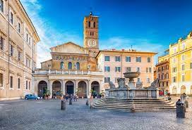 Quartiere trastevere a ROma da visitare con le escursioni della  scuola di Italiano Clidante